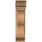 Ekena Millwork Funston Traditional Smooth Bracket w/ Offset Brace, Western Red Cedar, 7 1/2"W x 20"D x 32"H BKT0806X20X32FST01SWR - alternate 3